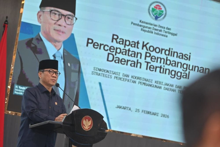 Tuntaskan Daerah Tertinggal, Mendes Yandri Tegaskan Perlu Kolaborasi